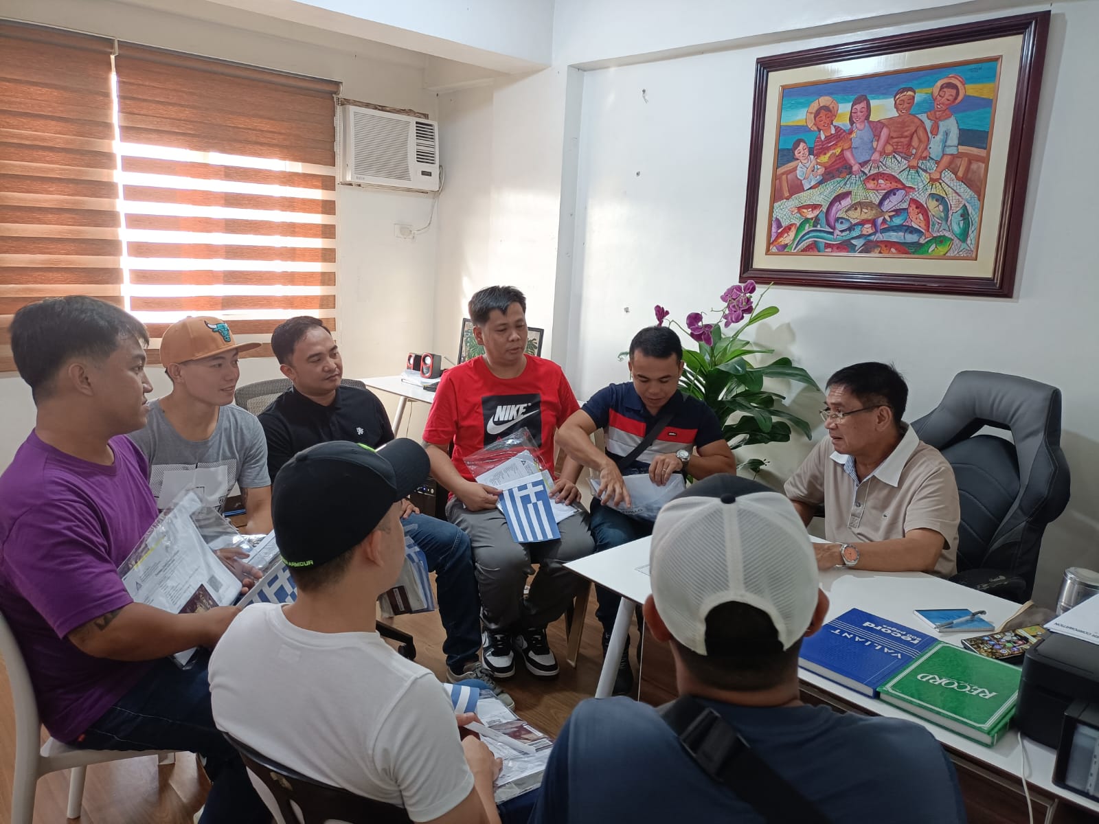 Team collaboration meeting